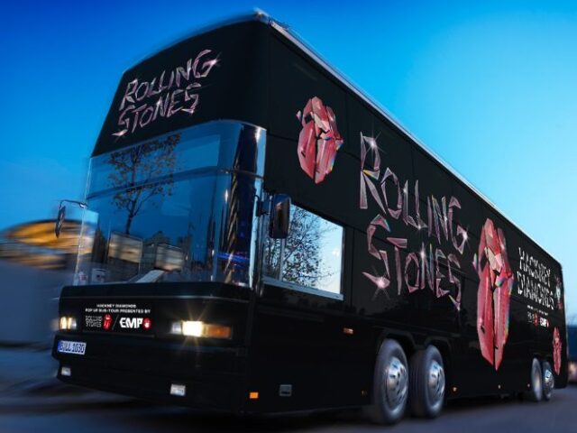 The Rolling Stones-Bus zum neuen Album „Hackney Diamonds“ rollt durch Deutschland!