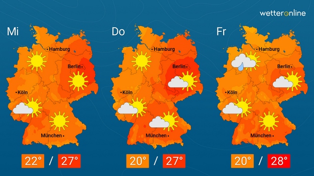 Wetteränderung zum Wochenende?