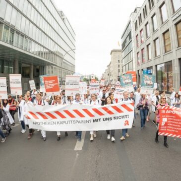 Apotheken-Protest im November: Kundgebungen in Hannover, Dortmund, Stuttgart und Dresden