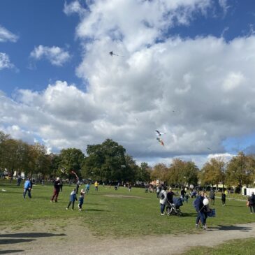 Es wird morgen wieder bunt am Haldensleber Himmel: Beim städtischen Drachenfest auf der Masche