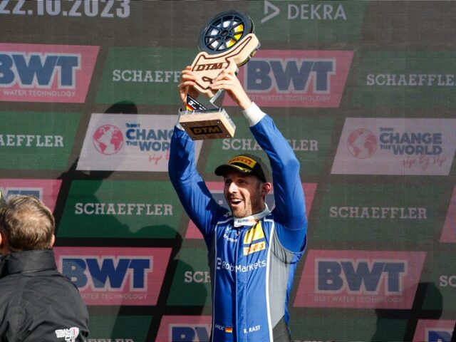 Podium! René Rast (Schubert Motorsport) sorgt mit Platz drei für versöhnlichen DTM-Saisonabschluss in Hockenheim