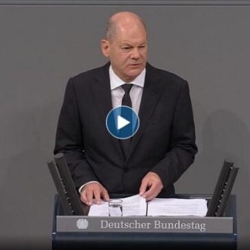 Reaktion auf Hamas-Terror: Regierungserklärung von Kanzler Scholz