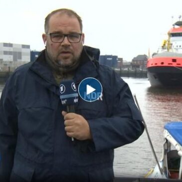 Seeleute vermisst nach Schiffsunglück auf der Nordsee: Sebastian Duden zur Lage