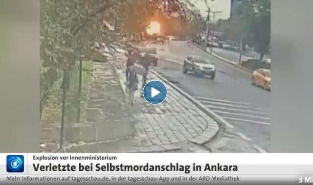 Türkei: Selbstmordattentat in Ankara vor Innenministerium
