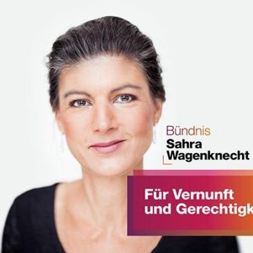 phoenix Livestream ab 09:55 Uhr: Gründung des Vereins „Bündnis Sahra Wagenknecht – Für Vernunft und Gerechtigkeit“