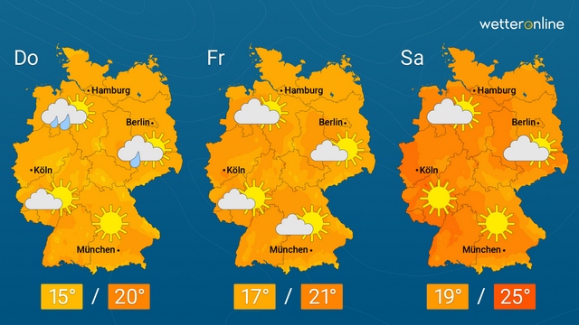 Große Temperaturunterschiede in Sicht