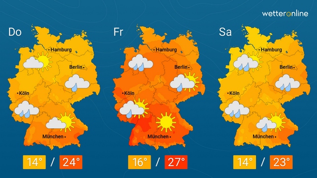 Es wird Herbst: Von 25 auf 10 Grad