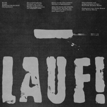 beslik und seine neue Single „lauf!“