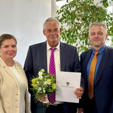 Ministerin Weidinger würdigt Verdienste des Präsidenten des Landesjustizprüfungsamtes