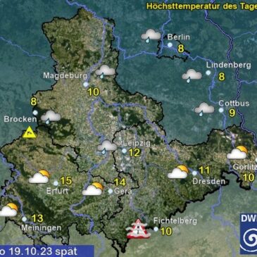 Sachsen-Anhalt Wetter am Donnerstag