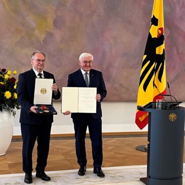 Ministerpräsident Haseloff erhielt Bundesverdienstorden