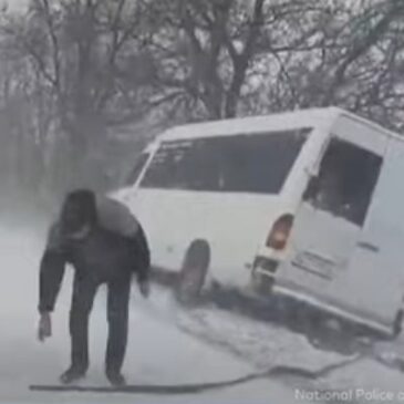 PUTINS KRIEG: Schneesturm in Odessa – Ukraine droht eiskalter Kriegswinter