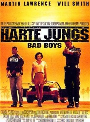 Actionfilm: Bad Boys – Harte Jungs (RTL Zwei  20:15 – 22:30 Uhr)