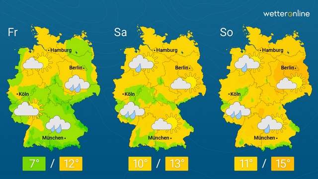 Mächtiges Tief über ganz Europa