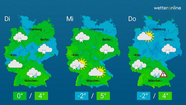 Der Frühwinter nistet sich ein