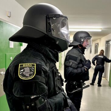 30 Jahre Spezialeinheit des Justizvollzugs Sachsen-Anhalt