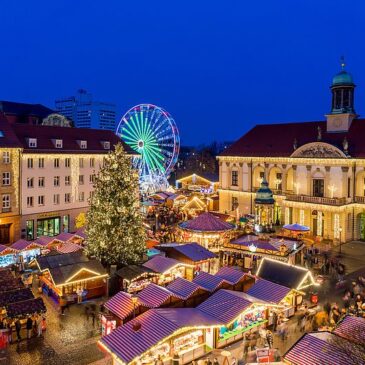 Weihnachtsmarkt startet ab 17:00 Uhr im Herzen der Landeshauptstadt