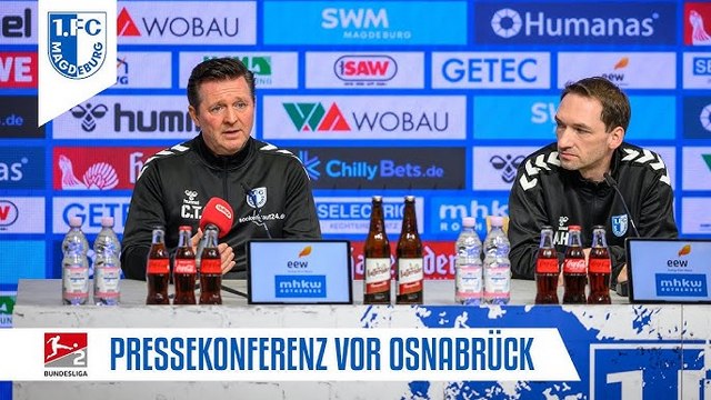FCM-tv: Pressekonferenz vor dem Auswärtsspiel beim VfL Osnabrück