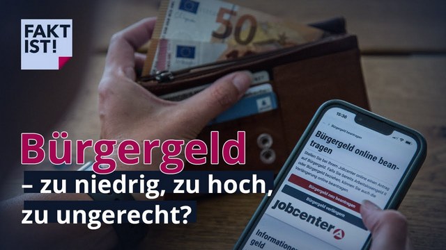 MDR-Bürgertalk „Fakt ist!“ aus Magdeburg zum Thema: „Bürgergeld – zu niedrig, zu hoch, zu ungerecht?“ (22:10 – 23:10 Uhr)