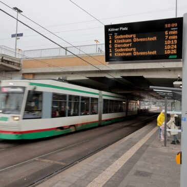 Straßenbahnen halten direkt am Hauptbahnhof: Neue Haltestelle geht in Betrieb