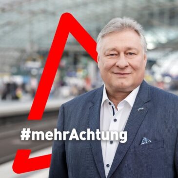 EVG Martin Burkert: 6.000 Azubis in 2024 – Deutsche Bahn AG erfüllt Forderungen der Gewerkschaft