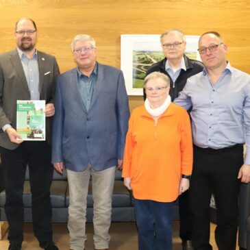 Besuch der Regionalverbände der Kleingärtner im Landratsamt