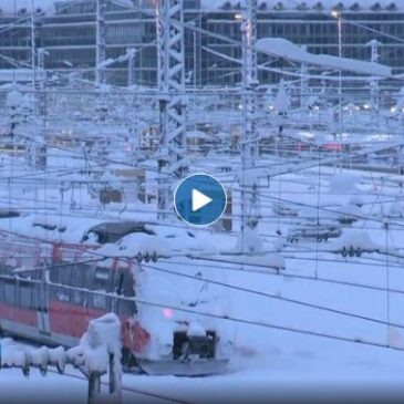 Wintereinbruch: Schneechaos in Bayern