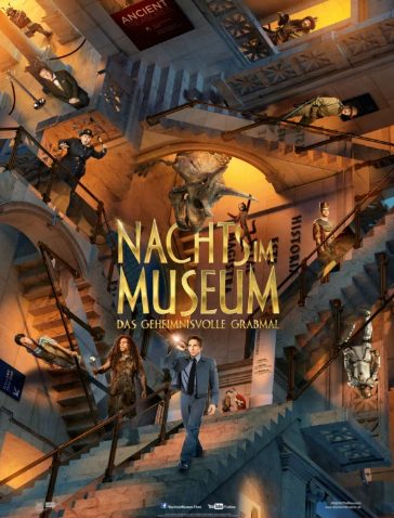 Abenteuerkomödie: Nachts im Museum – Das geheimnisvolle Grabmal (Kabel Eins  20:15 – 22:20 Uhr)