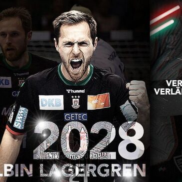 SC Magdeburg und Albin Lagergren verlängern bis 2028