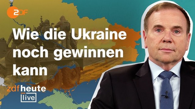 ZDFheute Livestream ab 19:30 Uhr: Kampf gegen Putins Truppen: Ex-General Hodges erklärt, was die Ukraine jetzt braucht