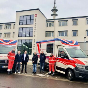Neue Rettungswagen im Landkreis Börde einsatzbereit