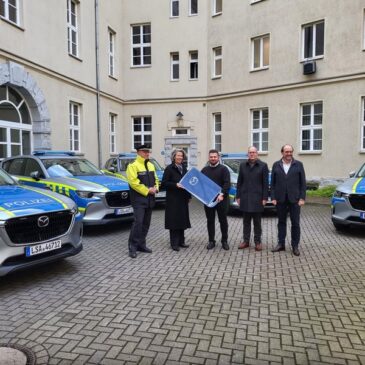 Mazda CX-60 für die Landespolizei Sachsen-Anhalt