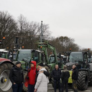 Verkehrshinweise aufgrund mehrerer versammlungsrechtlicher Aktionen am 08. Januar 2024