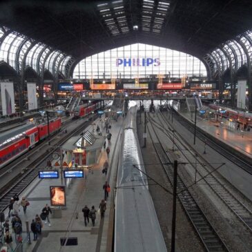 Technische Störung: Zugverkehr in Hamburg lahmgelegt
