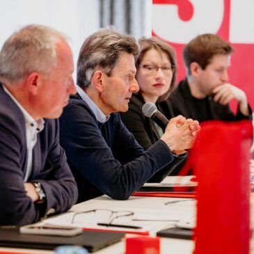 SPD-Fraktionsvorsitzende treffen sich in Halle (Saale) / Rolf Mützenich: „Europa als Friedensmacht erhalten“
