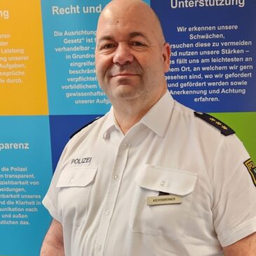 Polizeidirektor Sven Aschenbrenner ist neuer Leiter des Polizeireviers Börde