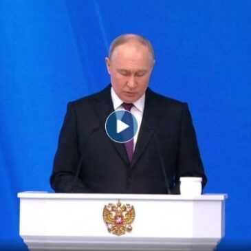 Vor Präsidentenwahl in Russland: Putin hält Rede zur Lage der Nation