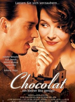 Romantikkomödie: Chocolat – Ein kleiner Biss genügt (RBB  20:15 – 22:10 Uhr)