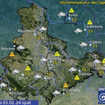 Sachsen-Anhalt Wetter am Samstag