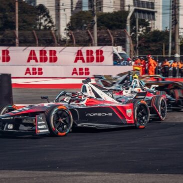 Starke Teamleistung von Porsche bei der Formel E in São Paulo