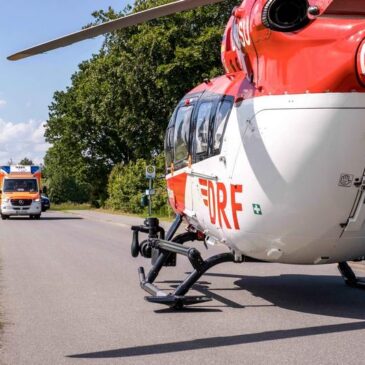 Betrunkener Patient randaliert im Rettungshubschrauber – Notlandung nahe Wittenberg
