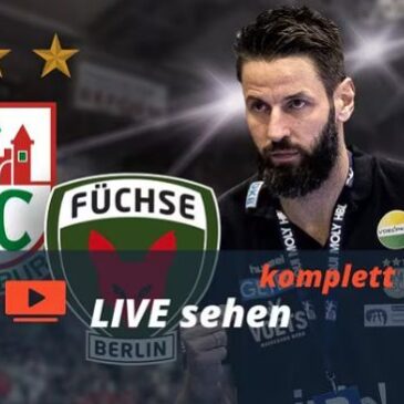 Ab 16:00 Uhr im MDR-Livestream: SC Magdeburg – Füchse Berlin