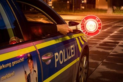 Verkehrsüberwachung der Magdeburger Polizei