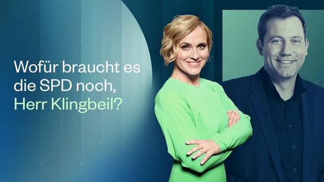 CAREN MIOSGA heute um 21:45 Uhr im Ersten: Wofür braucht es die SPD noch, Herr Klingbeil?