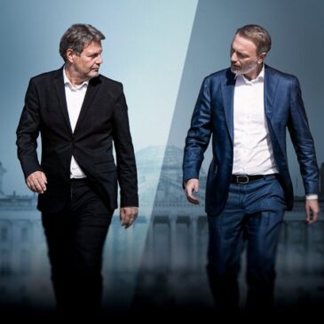 Doku: Habeck contra Lindner – Ziemlich beste Gegner (ZDF  20:15 – 21:00 Uhr)