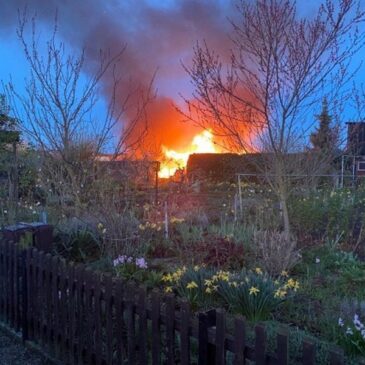 Zeugenaufruf nach mutmaßlicher Brandstiftung im Fermersleber Weg