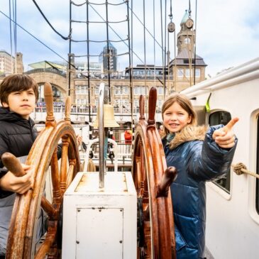 Abenteuer erleben, spielen und überrascht werden / Den 835. Hafengeburtstag Hamburg vom 9. bis 12. Mai 2024 mit Kinderaugen sehen