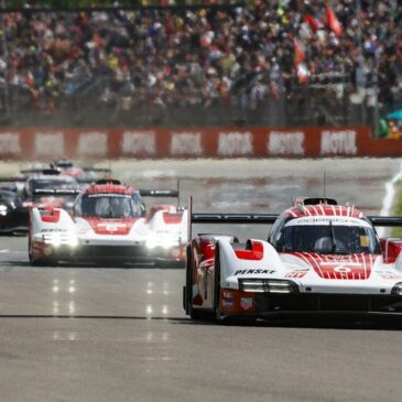 Porsche in Imola mit zwei Hybridprototypen auf dem Siegerpodest