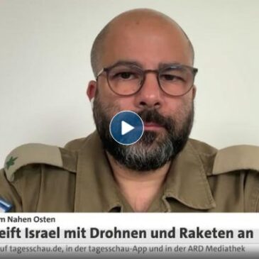 Iran greift Israel an: Interview mit israelischem Armeesprecher Shalicar