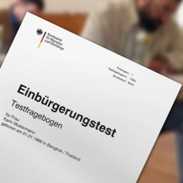 Mitteldeutsche Zeitung: Einbürgerungstest soll neue Fragen zu jüdischem Leben und Antisemitismus erhalten